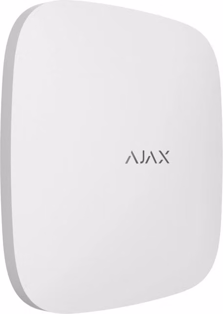 Ajax Hub 2 Plus Smart Hub con connessione Ethernet, Wi-Fi e GSM, Bianco