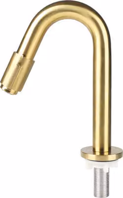Rubinetto per acqua fredda DIFFERNZ, finitura oro opaco, modello 30.416.34