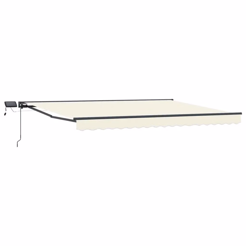 Semi-cassonetto Videx con tenda in poliestere e struttura in alluminio, disponibile in beige, antracite o bianco – 2