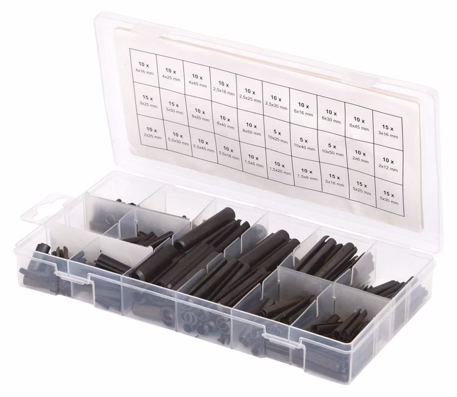 KS TOOLS Sortiment Hohlspannstifte, 315-tlg. (970.0020)
