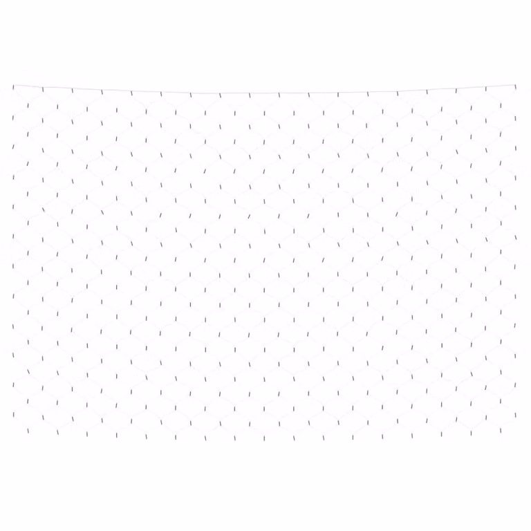 Luci di Natale Rete Bianco Caldo 3x2m 204 LED Interni Esterni