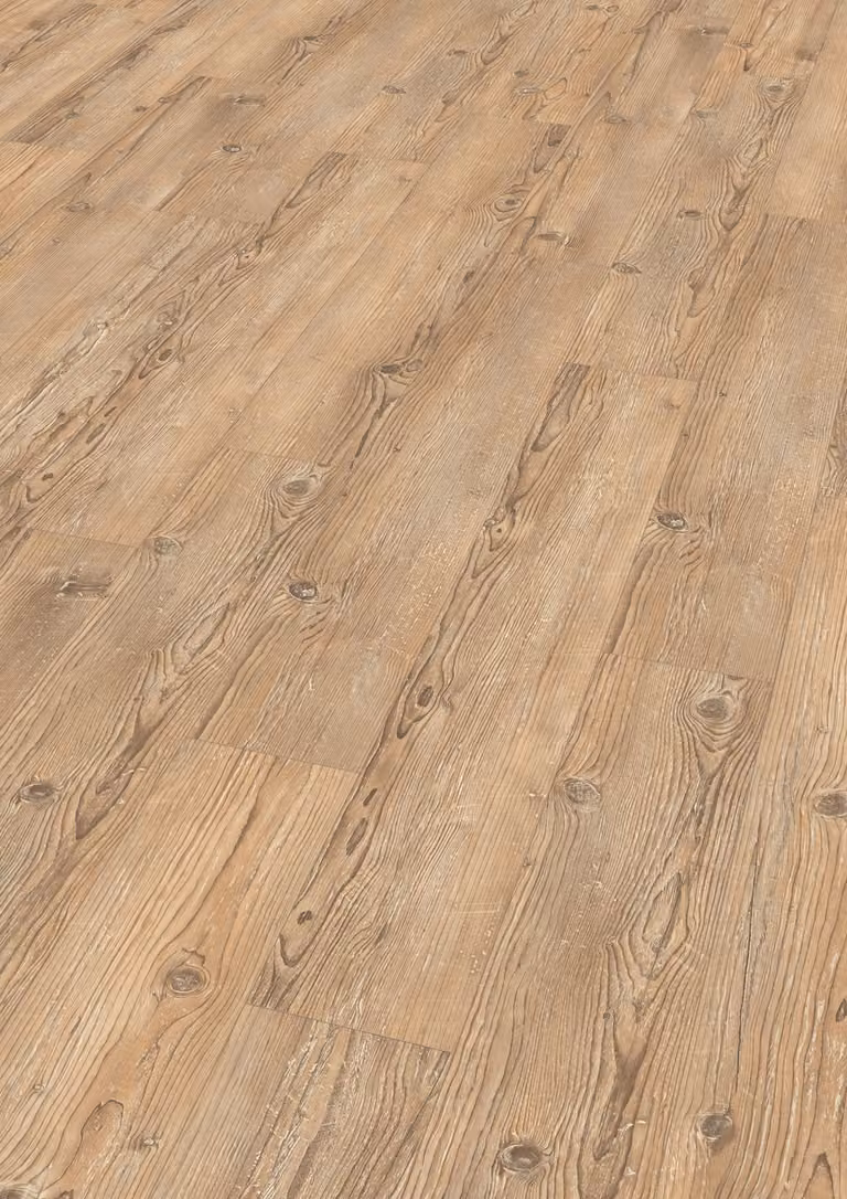 Pavimento laminato EGGER NatureSense* EL2520, finitura "Sonnenberg", effetto legno di abete in stile vintage