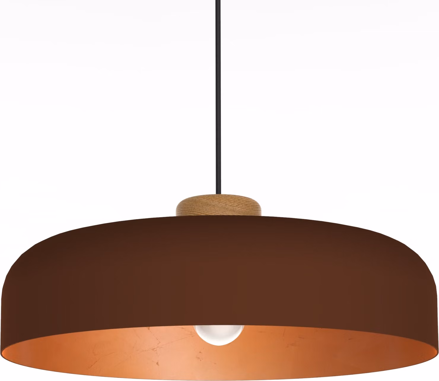 Lampada A Sospensione Bois Foglia