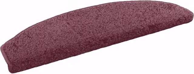 Tappetini per scale autoadesivi antiscivolo vidaXL, viola, 15 pezzi, L: 80 cm, P: 24,5 cm, H: 3,5 cm – 1