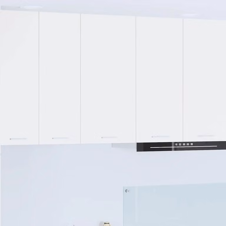 Armadio pensile da cucina moderno vidaXL in MDF bianco L 40 cm, P 31 cm, H 80 cm
