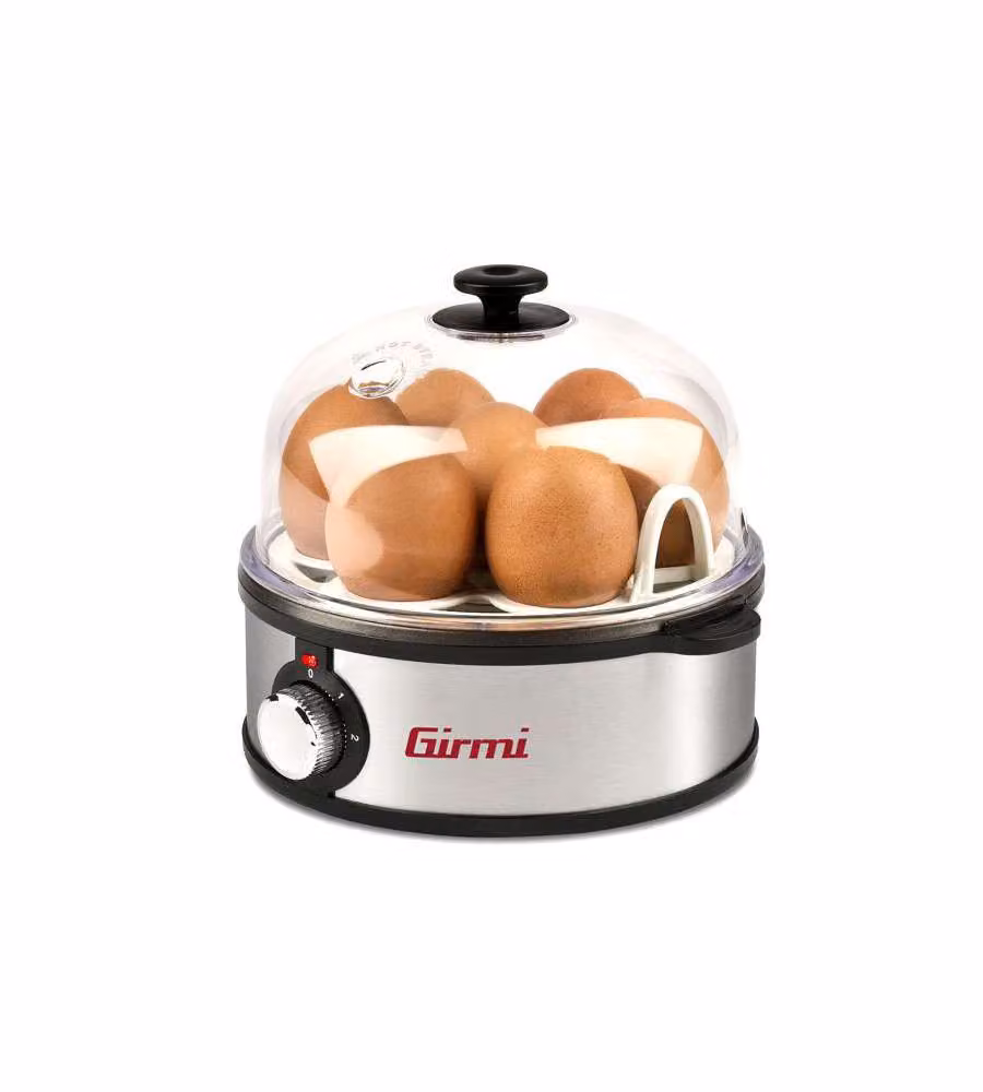 Girmi Cuoci Uova CU25 360W - Fino a 7 Posti - 18,5x16,5x15 cm
