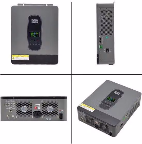 Inverter a onda sinusoidale pura da 3000W - 24V a 220V - con Wi-Fi e comoda presa europea