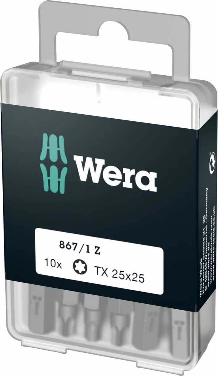Wera 867/1 DIY SiS bit cacciavite 10 pz