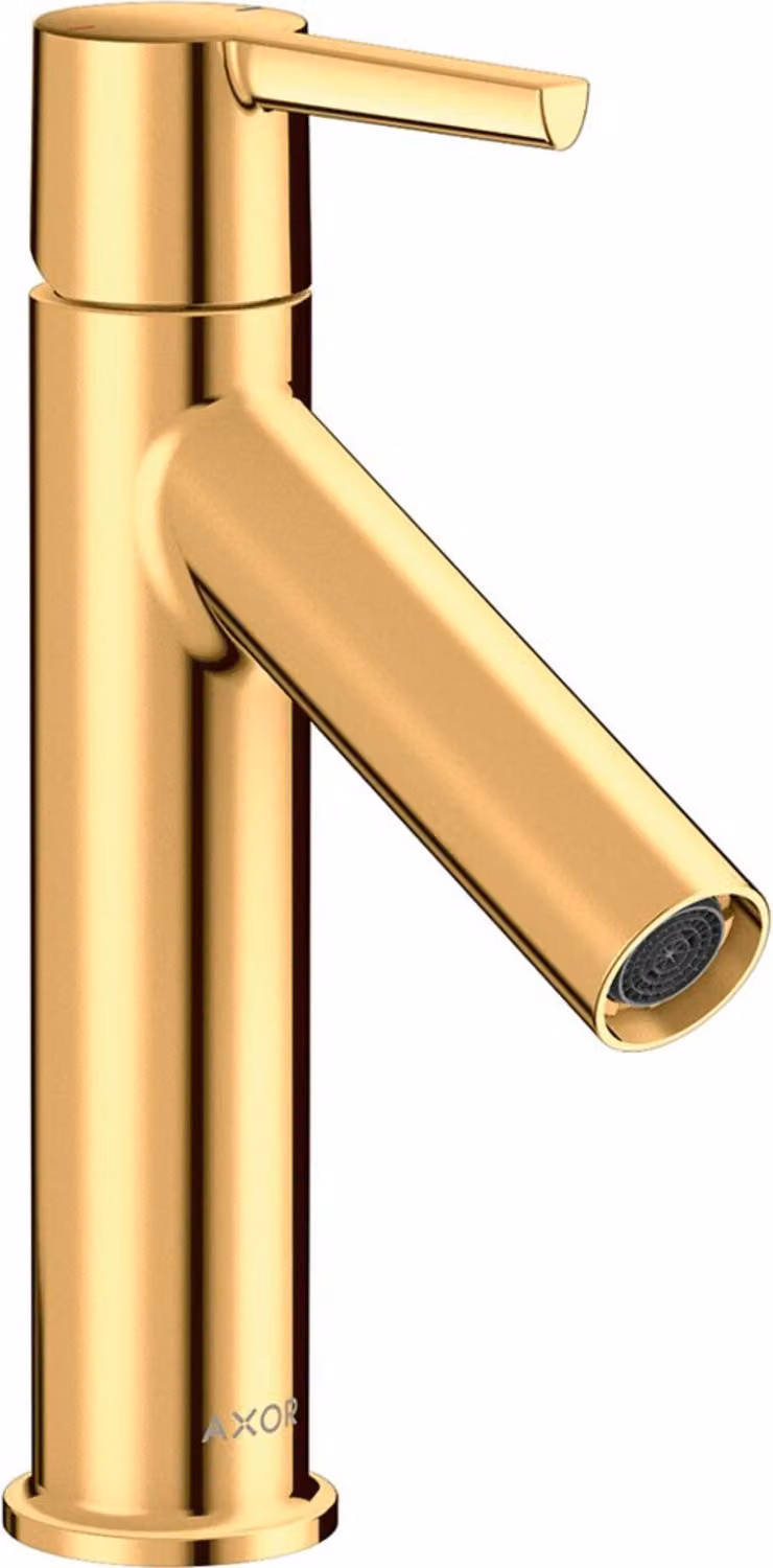 hansgrohe AXOR Starck mitigeur monocommande de lavabo 100 avec poignée sans timon, chromé, 10003990, 10003990
