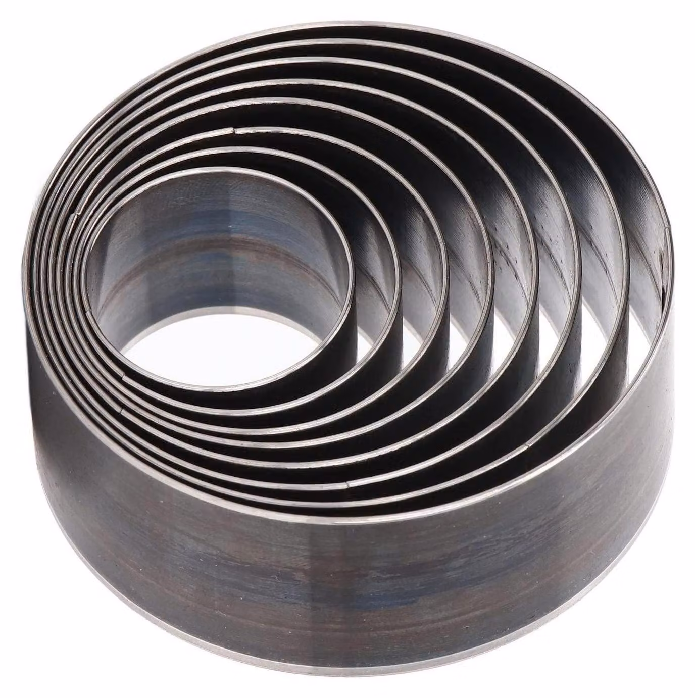 Set Lochstanzer Lochstanzer, 8 pezzi, 25-60 mm, acciaio legato, forma circolare, per la lavorazione del cuoio