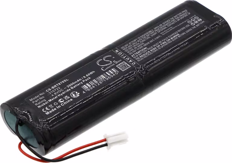TECHTEK Batteria compatibile con [Bartec Benke] 6728-70 Serie C sostituisce 04Z14500-2201, per 310722, per 91506201