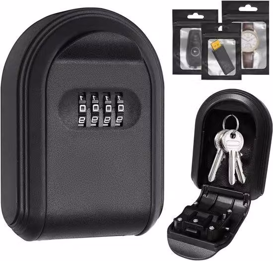 Lucchetto a combinazione con involucro impermeabile per auto e casa