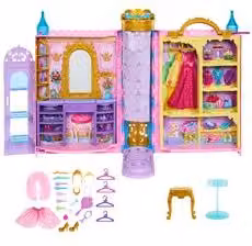 Playset Guardaroba da Favola Disney Princess Mattel multicolore