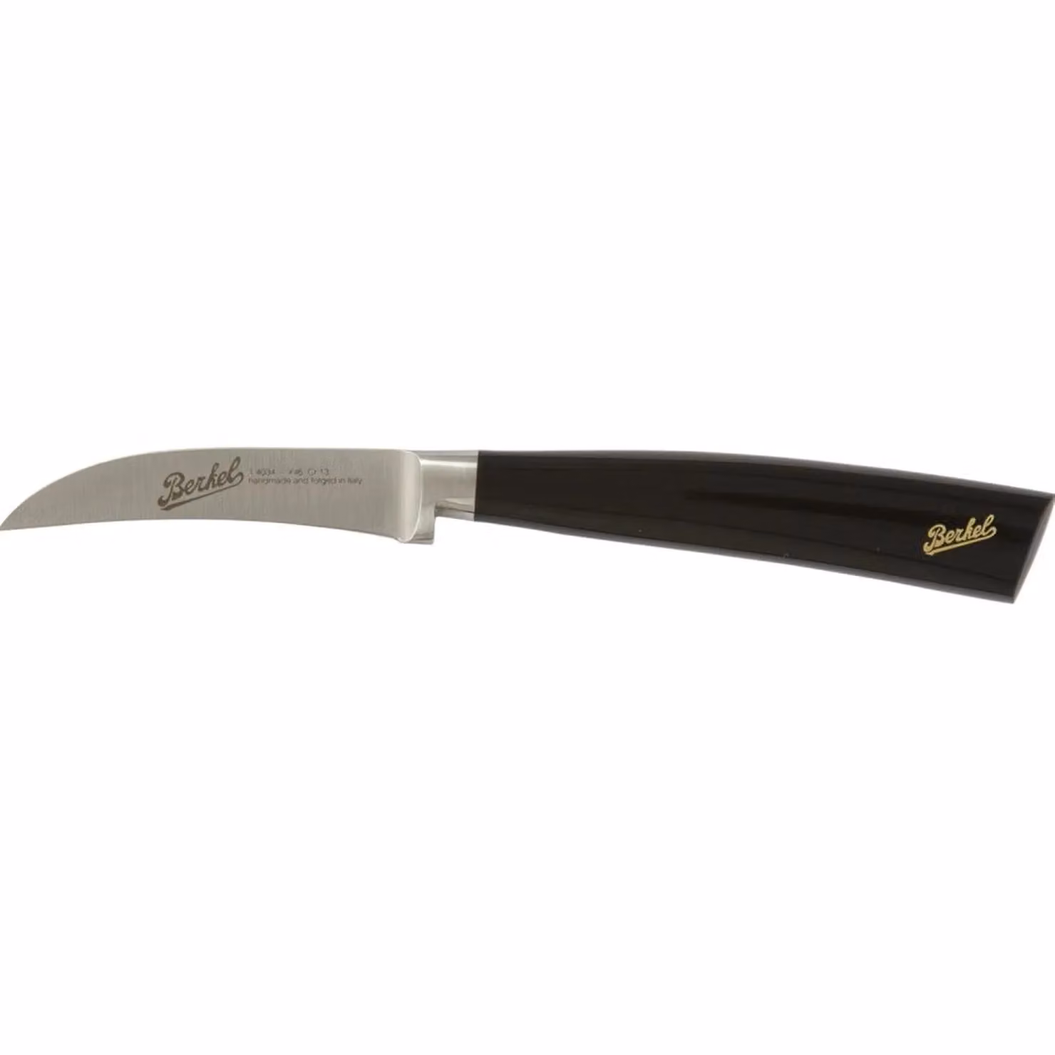 Spelucchino curvo cm 7,5 linea Elegance nero lucido di Berkel
