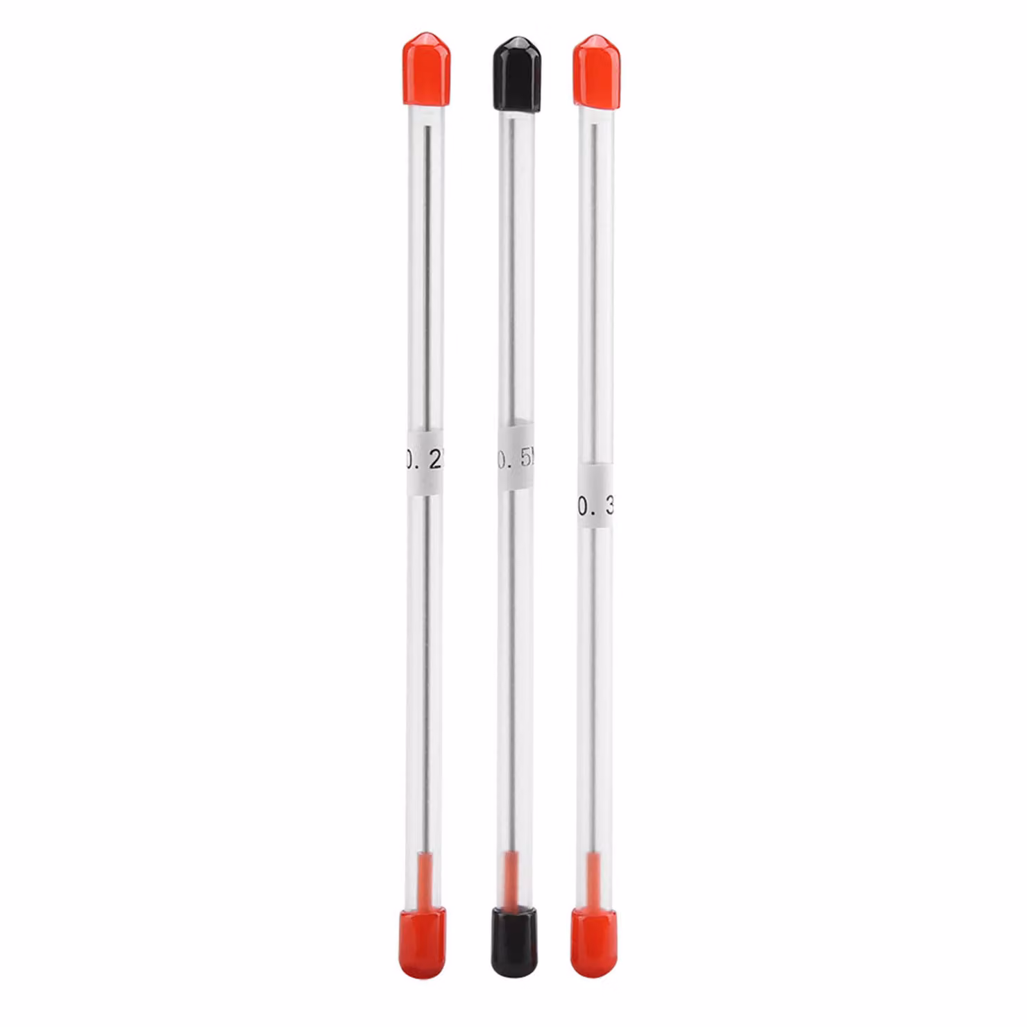 3 punte per aerografo da 0,2 mm, 0,3 mm e 0,5 mm come ricambi