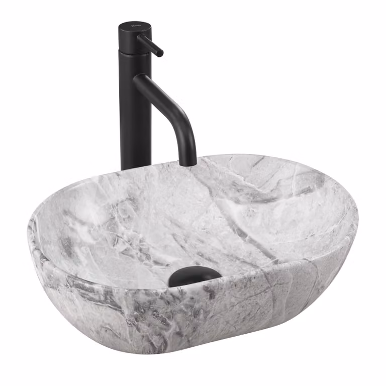 Lavabo da Appoggio Rea Amelia Mini Stone Matt