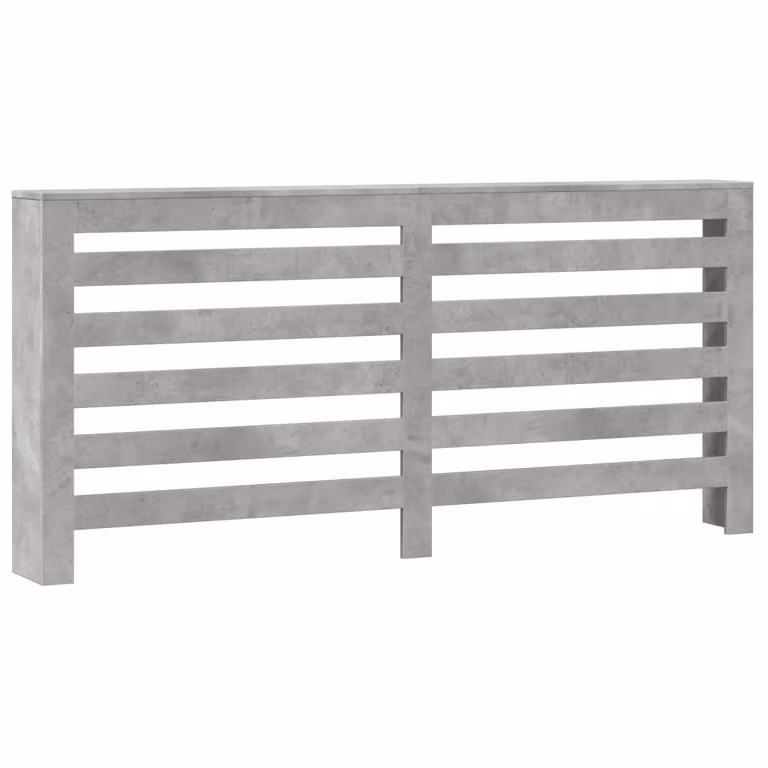 Copertura Termosifone Grigio Cemento 175x20x82cm in Multistrato