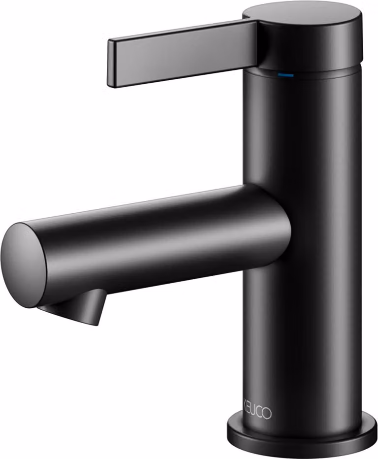 Keuco IXMO - Rubinetto per lavabo, nero opaco 59504371100