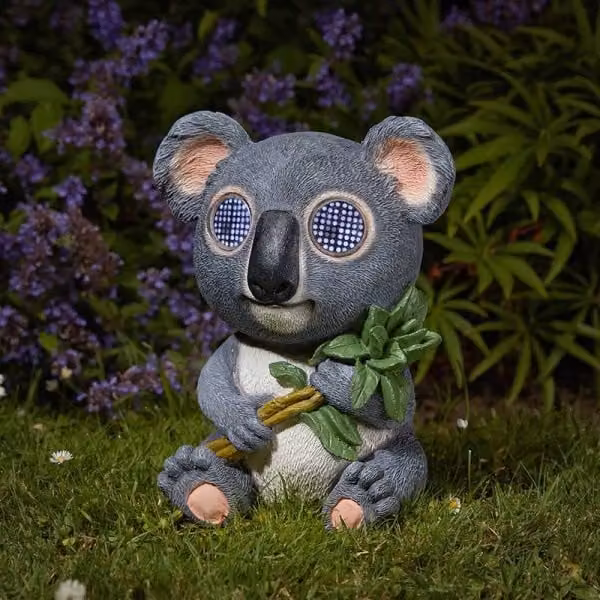 Koala clignotant à énergie solaire