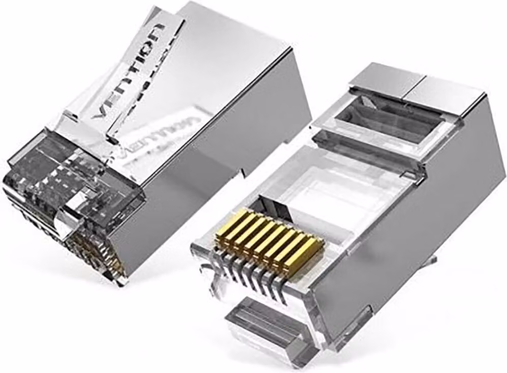 Connettore rigido RJ45 Cat.6A FTP OEM Confezione da 10 pezzi Marca