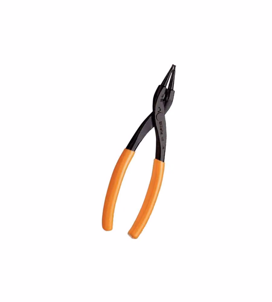 Pinza Beta per anelli elastici interni a becchi diritti in acciaio, Lunghezza: 180 mm – 2