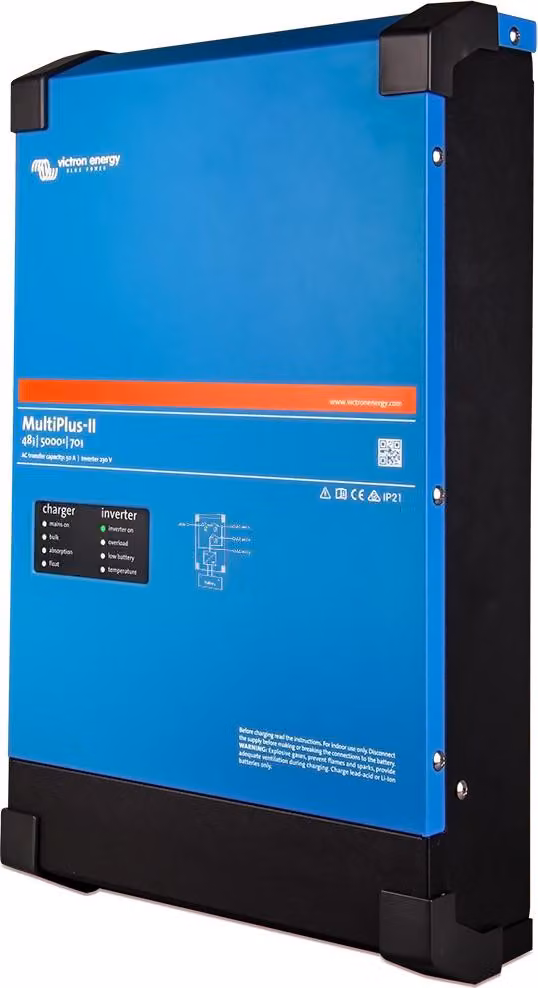 Victron Energy MultiPlus-II, universale, interno, 70 - 50 V, 5000 W, 240 V, 50 A