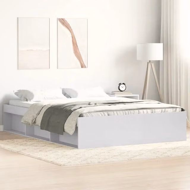 Giroletto-Struttura Letto in Bianco 140x200 cm