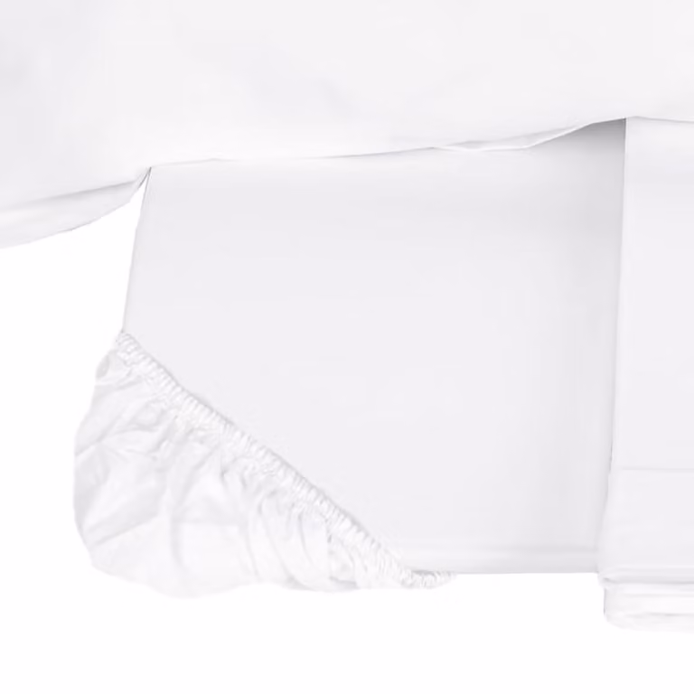 TESEO Completo lenzuola - Taglia: 2 piazze,Colore: TESEO - BIANCO