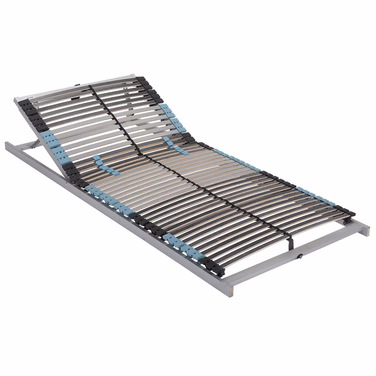 Rete a doghe BeCo Royal Trio K / 90 x 200 cm / 42 doghe / smontata / sezione testa regolabile / Germany / 100 notti di sonno di prova