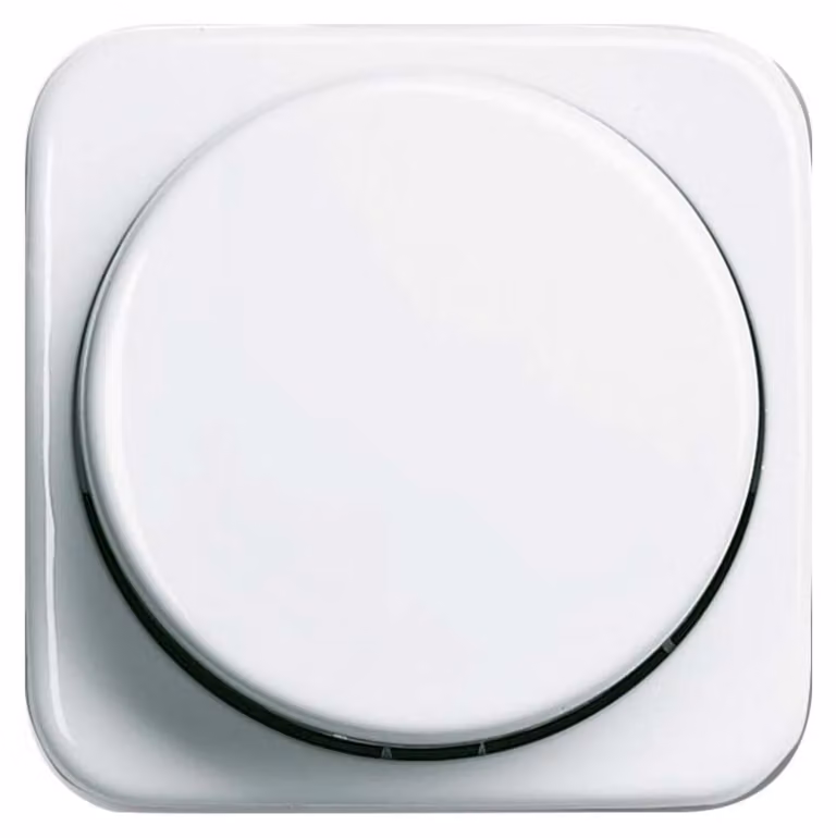 Busch-Jaeger Piastra centrale bianco alpino per dimmer rotativo da incasso 2115/11-214-500