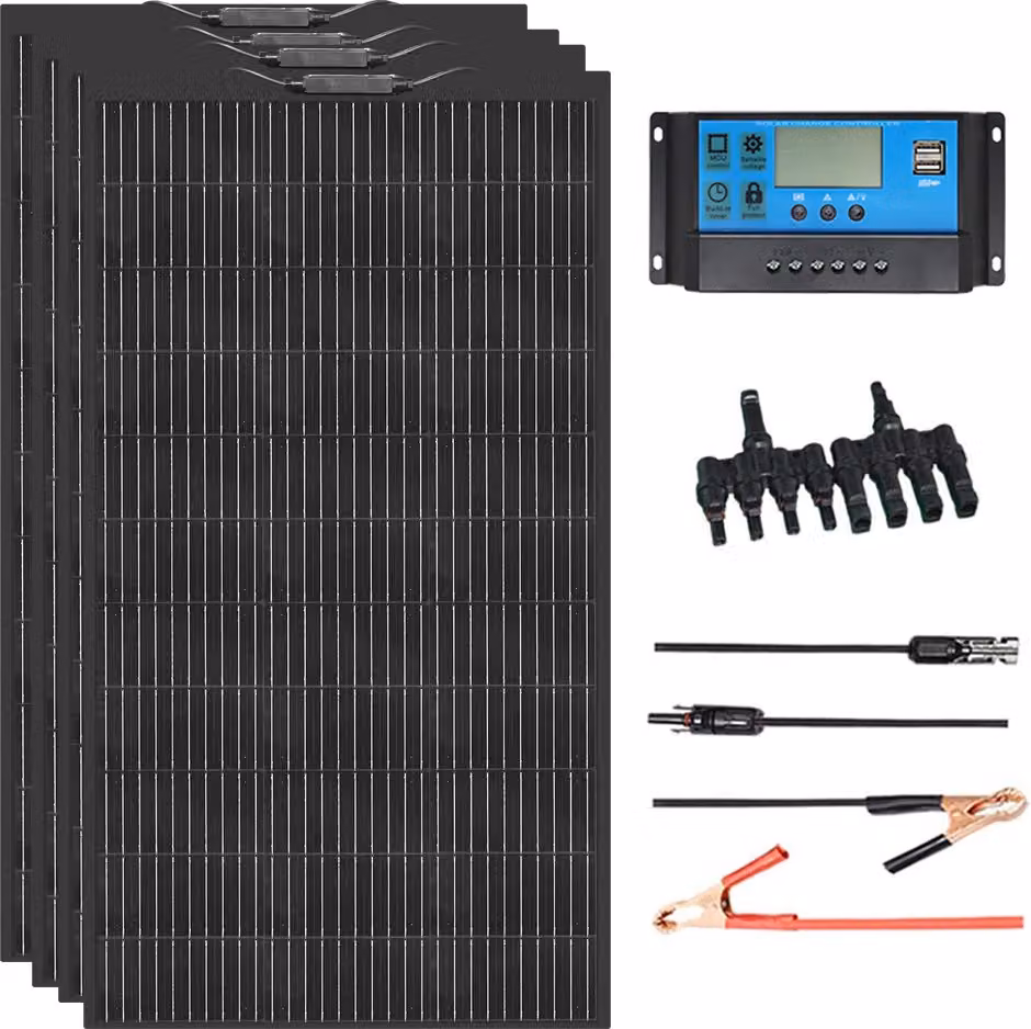 kit pannello solare flessibile da 12 V, 240 W, 360 W, 480 W, 480 W Solarkit