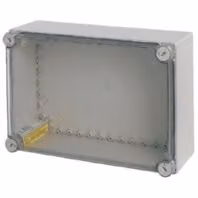Contenitore di plastica Eaton xSicurezza energetica Ci 375x150x250mm grigio ghiaia/ policarbonato trasparente IP65 (CI43X-125-NA)