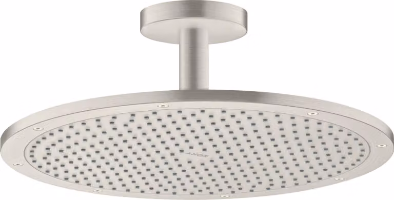 hansgrohe AXOR ShowerSolutions pomme de douche 350 1 jet, raccordement au plafond, 26035800, 26035800
