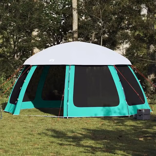 Tenda da piscina con Patta Rimovibile&Pareti in Rete-Tenda per Piscina 510x510 cm 599352