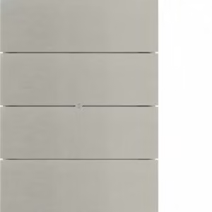 Berker 75168693 Sensore tattile per scenari luminosi a 8 vie Comfort in acciaio inossidabile B.IQ