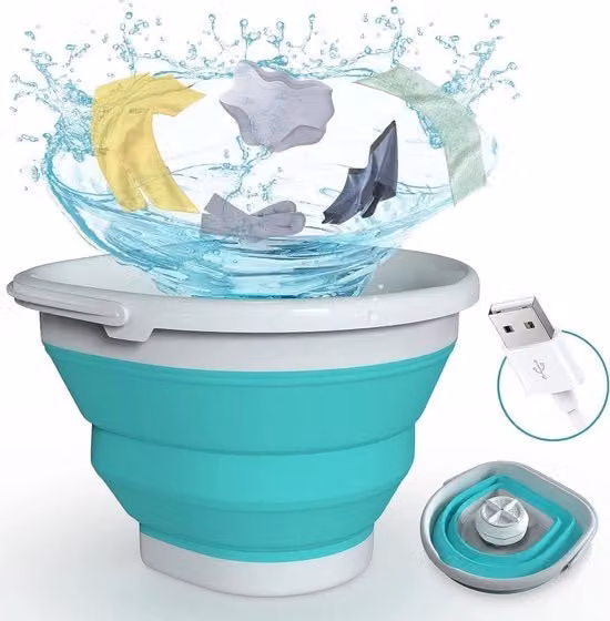 Mini Lavatrice Portatile con Centrifuga