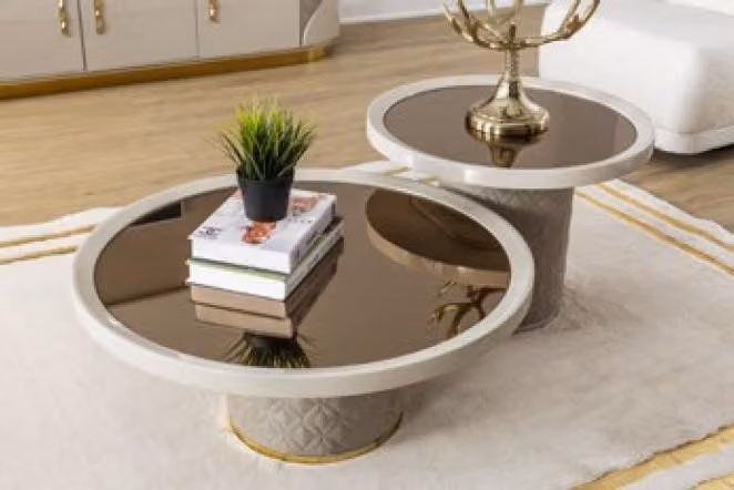 Luxus Moderner Couchtisch Tisch Design Tische Holz Wohnzimmer Beistell