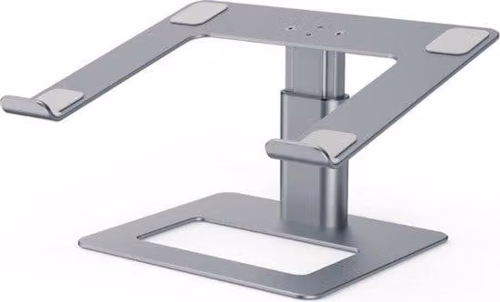Rialzo ergonomico per laptop - Stabile - Per l'ufficio - Rialzo ergonomico per laptop - Ideale per lunghe ore di lavoro
