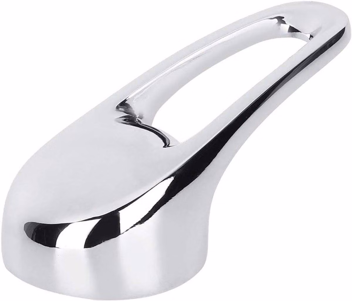 Maniglia di ricambio per rubinetti da cucina e bagno, realizzata in lega di zinco da 35 mm, per una facile maneggevolezza e una maggiore durata