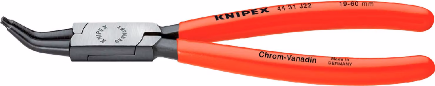 Pinza per anelli di sicurezza piegata J22 a 45 gradi Knipex | 4003773066965