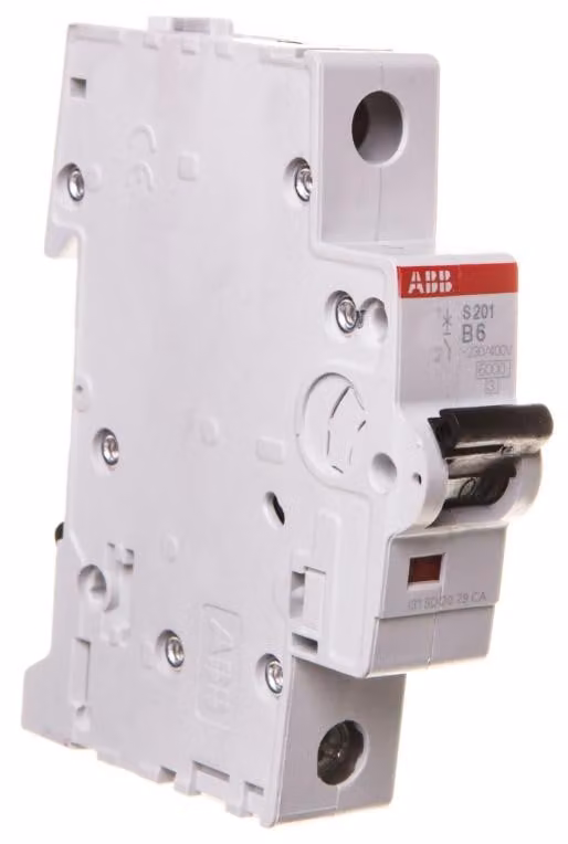 Interruttore automatico S201-B6, B, 6 A