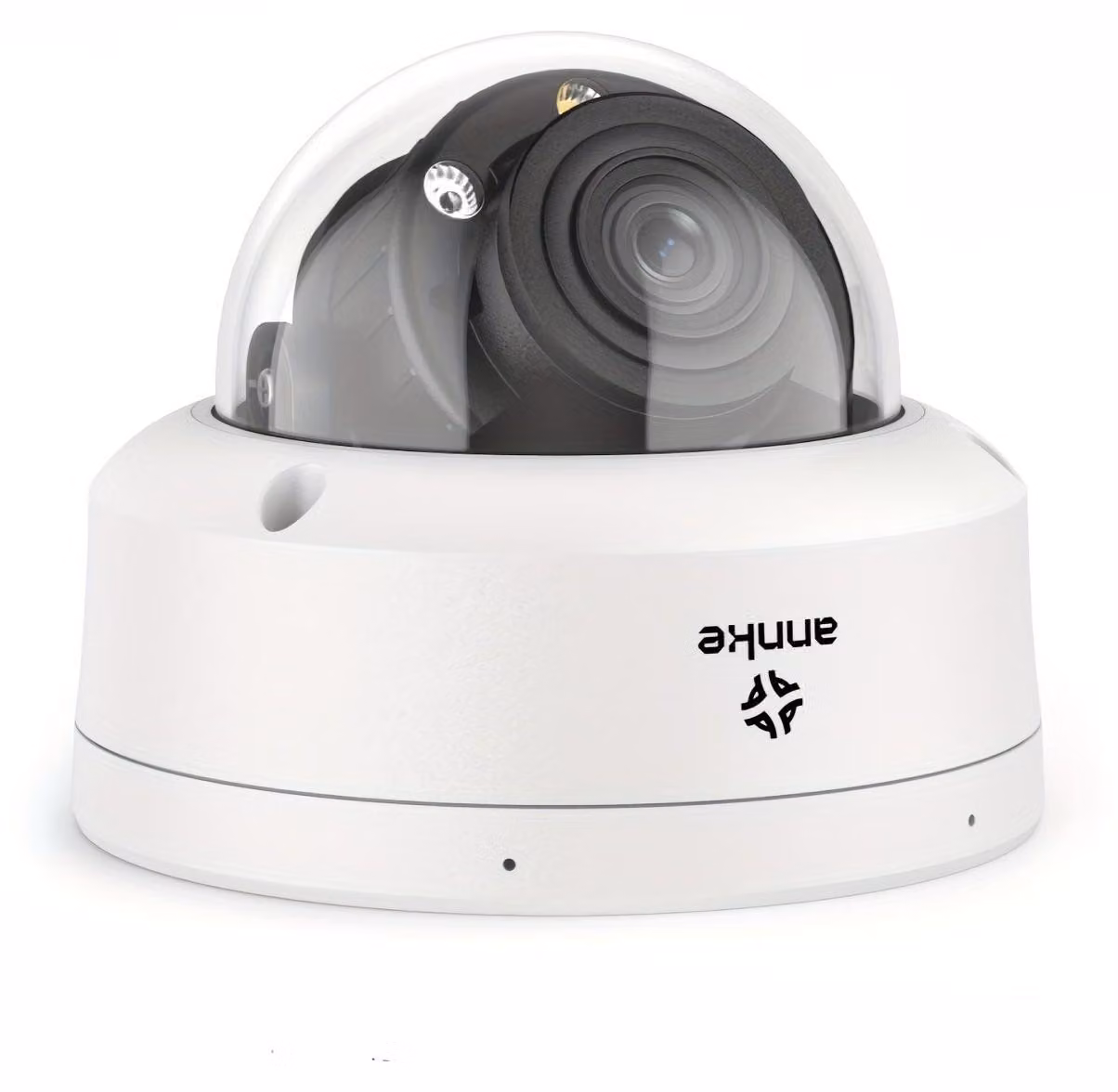 Telecamera di sicurezza – Risoluzione 4K Ultra HD – Zoom ottico 4x – Visione notturna a colori – Microfono