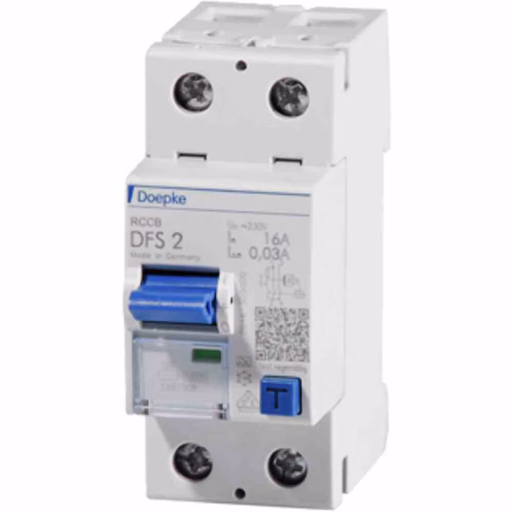 DOEPKE FI-Schutzsch. 25A DFS2-025-2/0,03-A Typ A 2-polig 30mA 230V DFS2-025-2/0,03-A (09124601)