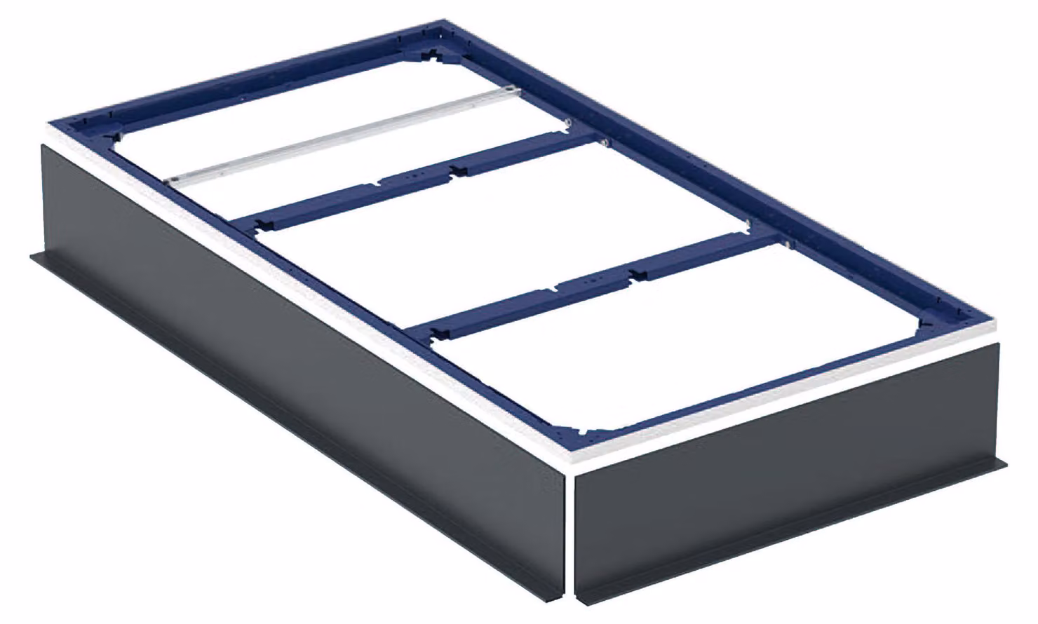 Geberit Duofix cadre d'installation pour surface de douche, pour dix pieds, 150x80cm, 551.508.00.1, 551.508.00.1