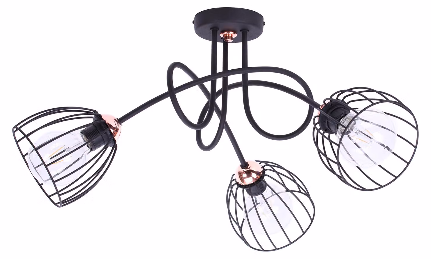 Loft Lampada A Sospensione In Metallo E27 Led