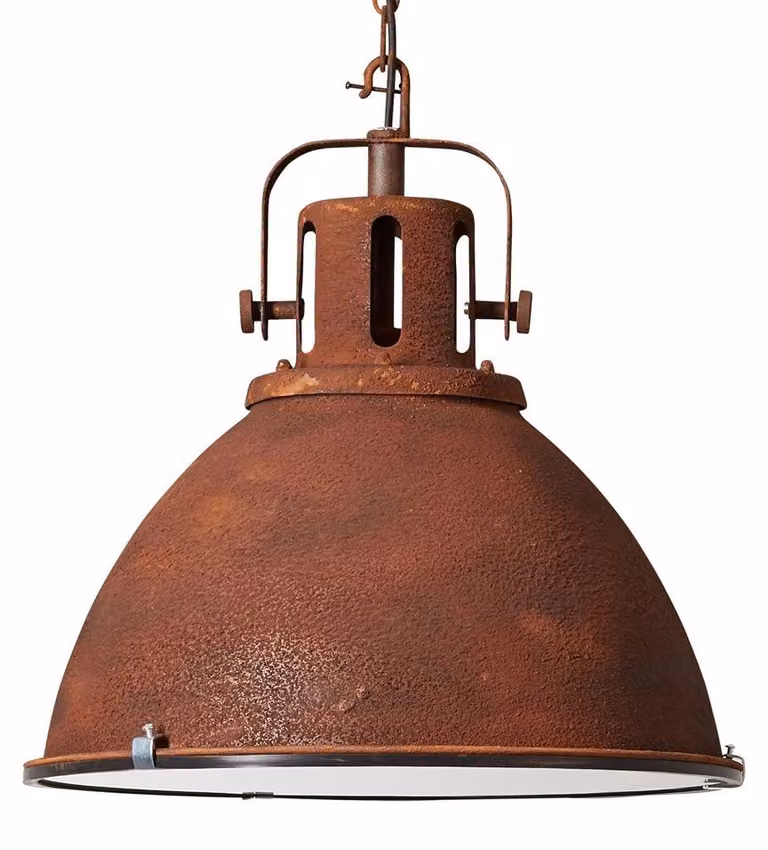 Lampada BRILLANTE Jesper a sospensione 38cm vetro color ruggine | 1x A60, E27, 60W, adatto per lampade standard (non incluse) | catena accorciabile