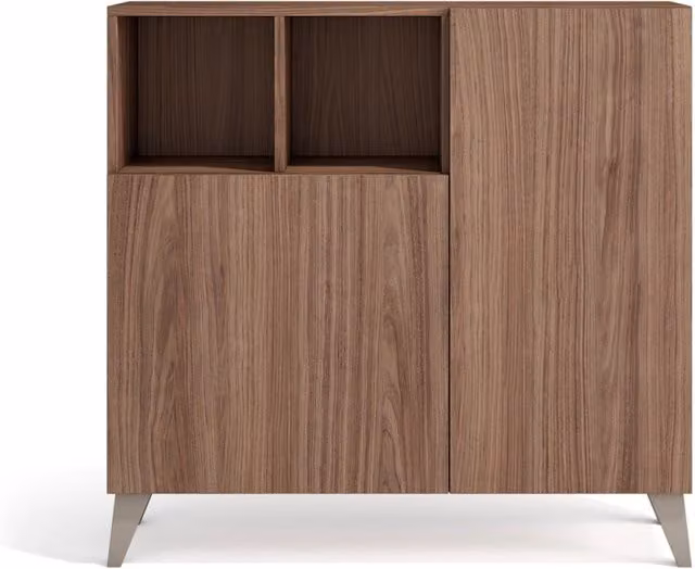 Scarpiera Herdasa effetto noce piedi talpa 87×90×27?cm