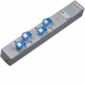 Hager ZAH004L, Da interno, CEE, IP30, Plastica, Grigio chiaro, REACH