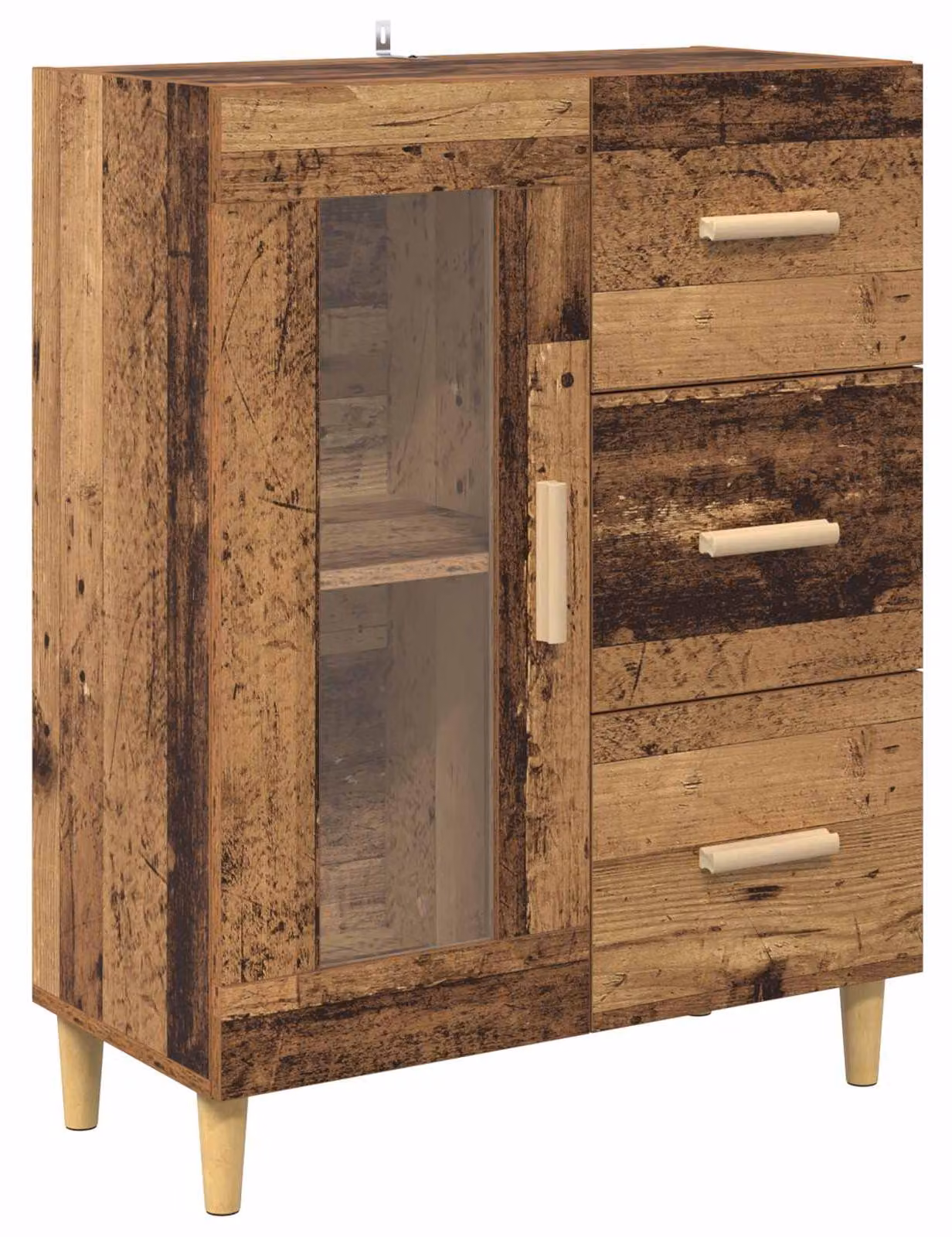 Credenza Legno vecchio 69,5 x 34 x 90 cm Legno multistrato
