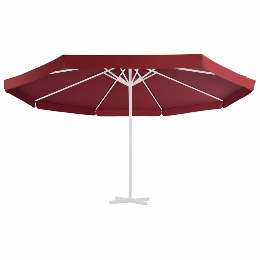 Telo di Ricambio per Tenda da Sole Rosso Bordò 515 cm